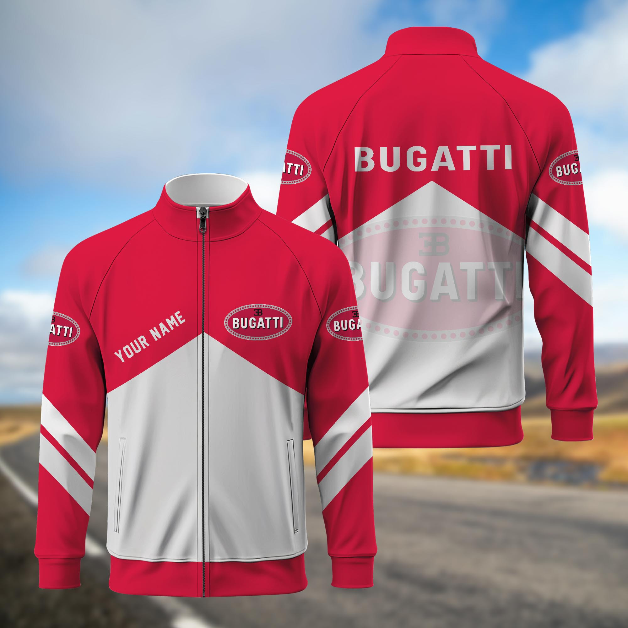Bugatti Standing Neck Zipper Jacket