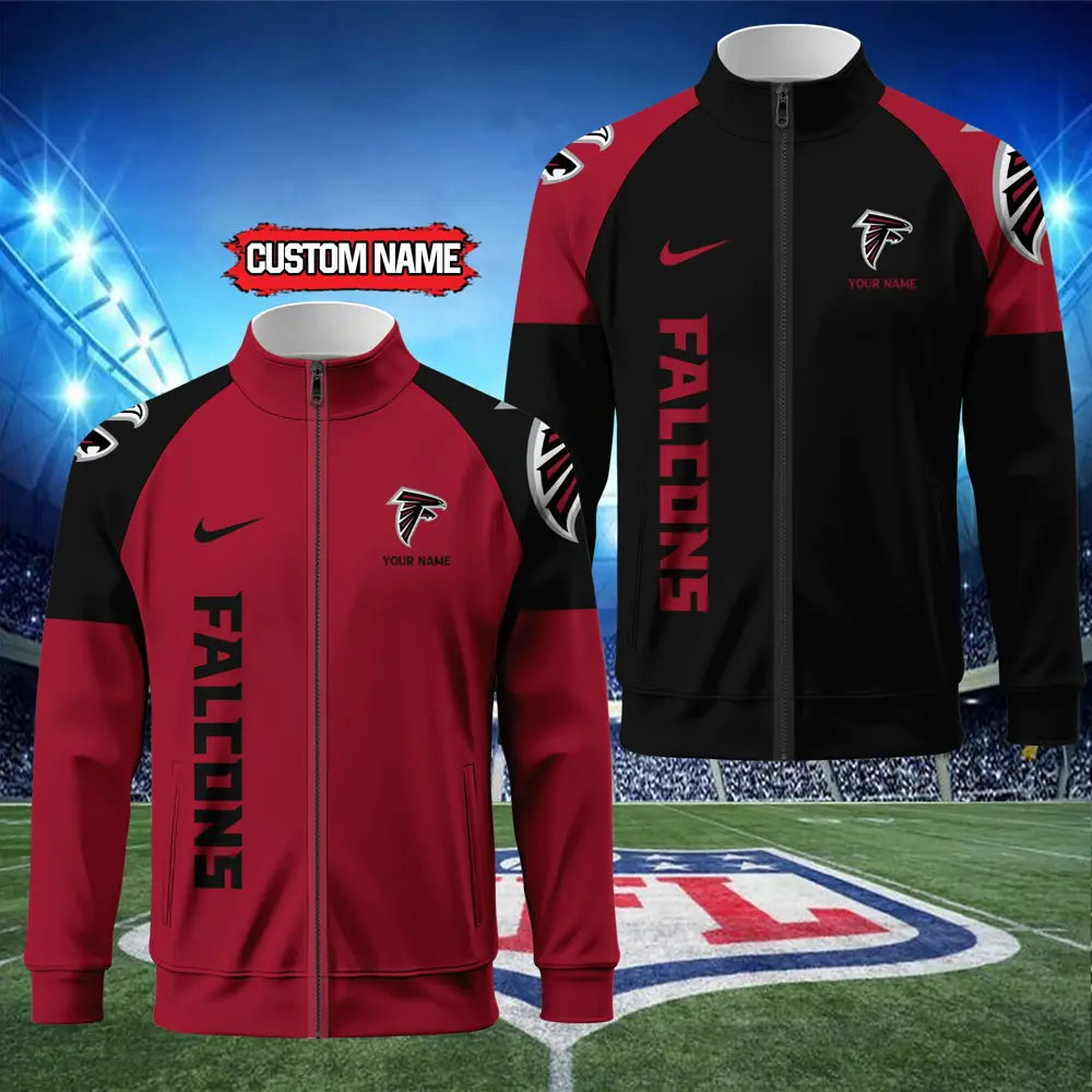 Atlanta Falcons Standing Neck Zipper Jacket