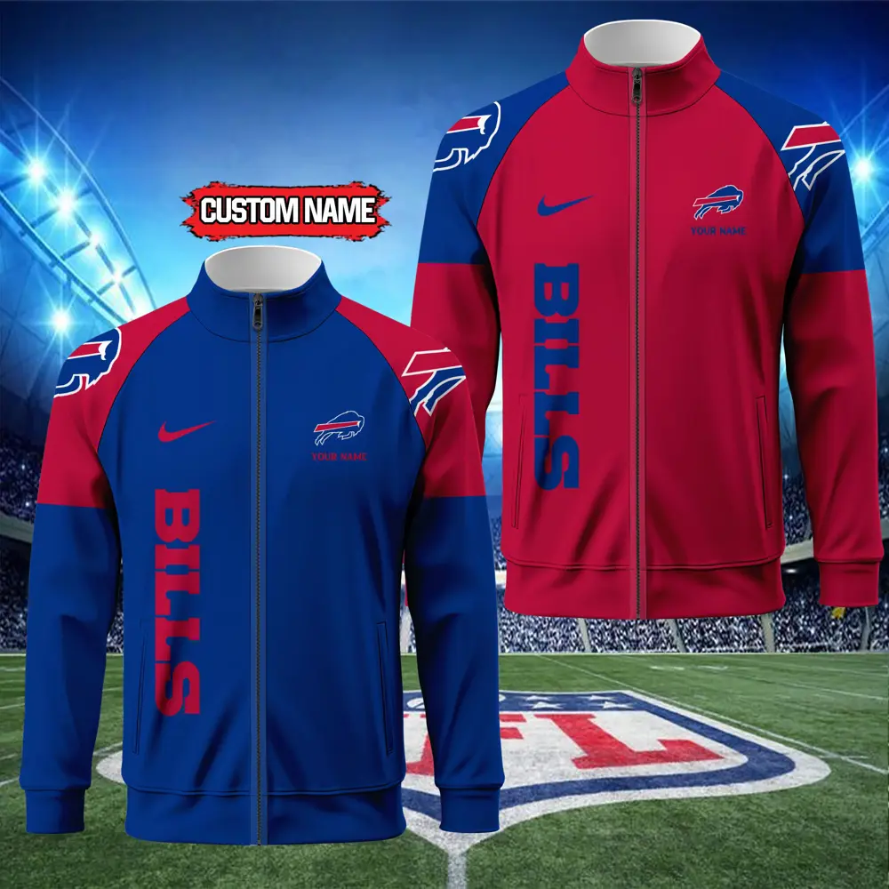 Buffalo Bills Standing Neck Zipper Jacket