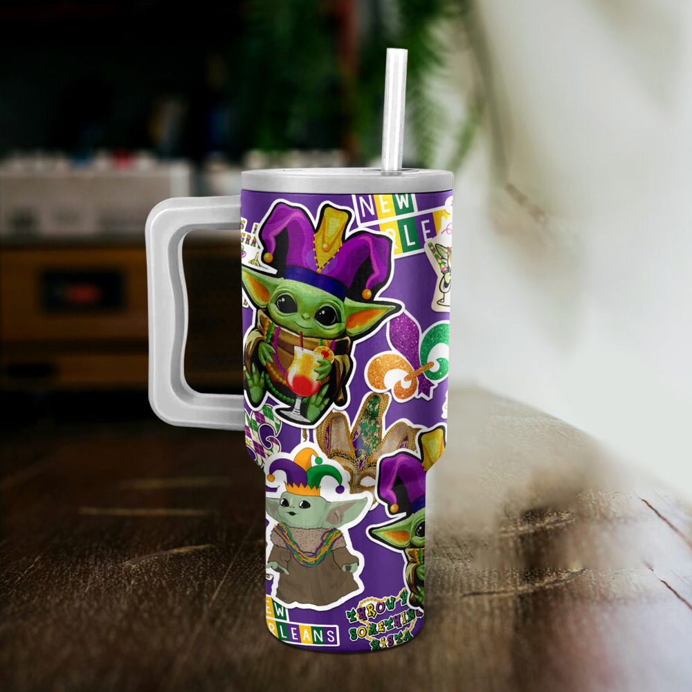 Star Wars Movies Custom Stanley Quencher 40Oz Stainless Steel - Image 3