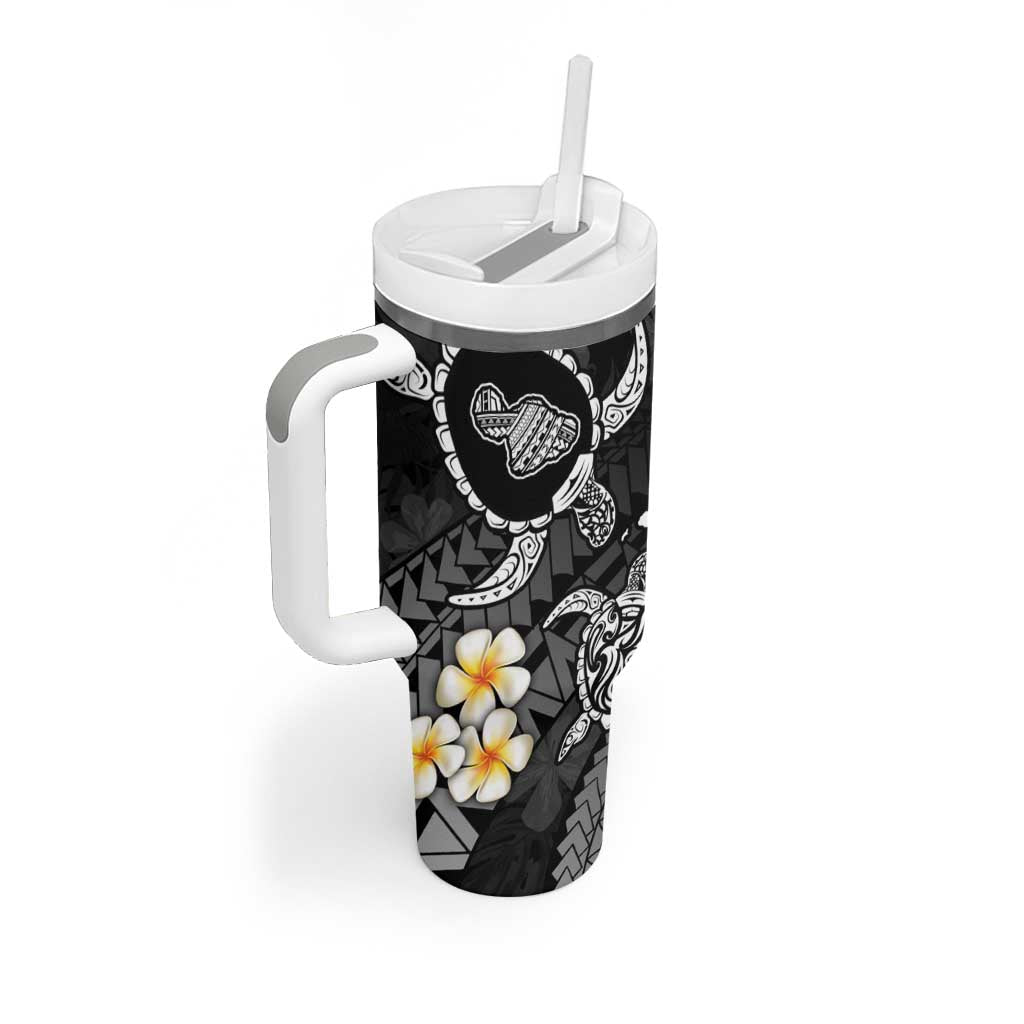 Hawaii Maui Islands Pacific Plumeria Custom Stanley Quencher 40Oz Stainless Steel Tumbler - Image 3