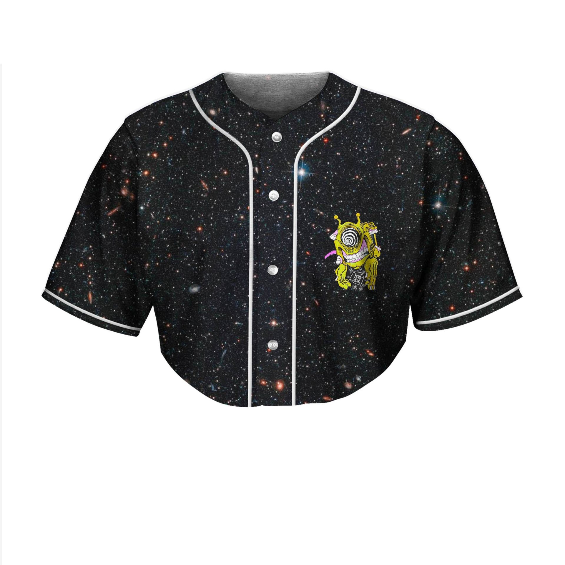 Galaxy Subtronics Cyclops Army X Kayzo Crop Top Baseball Jersey