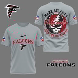Atlanta Falcons Grateful Game Day Shirt Gray