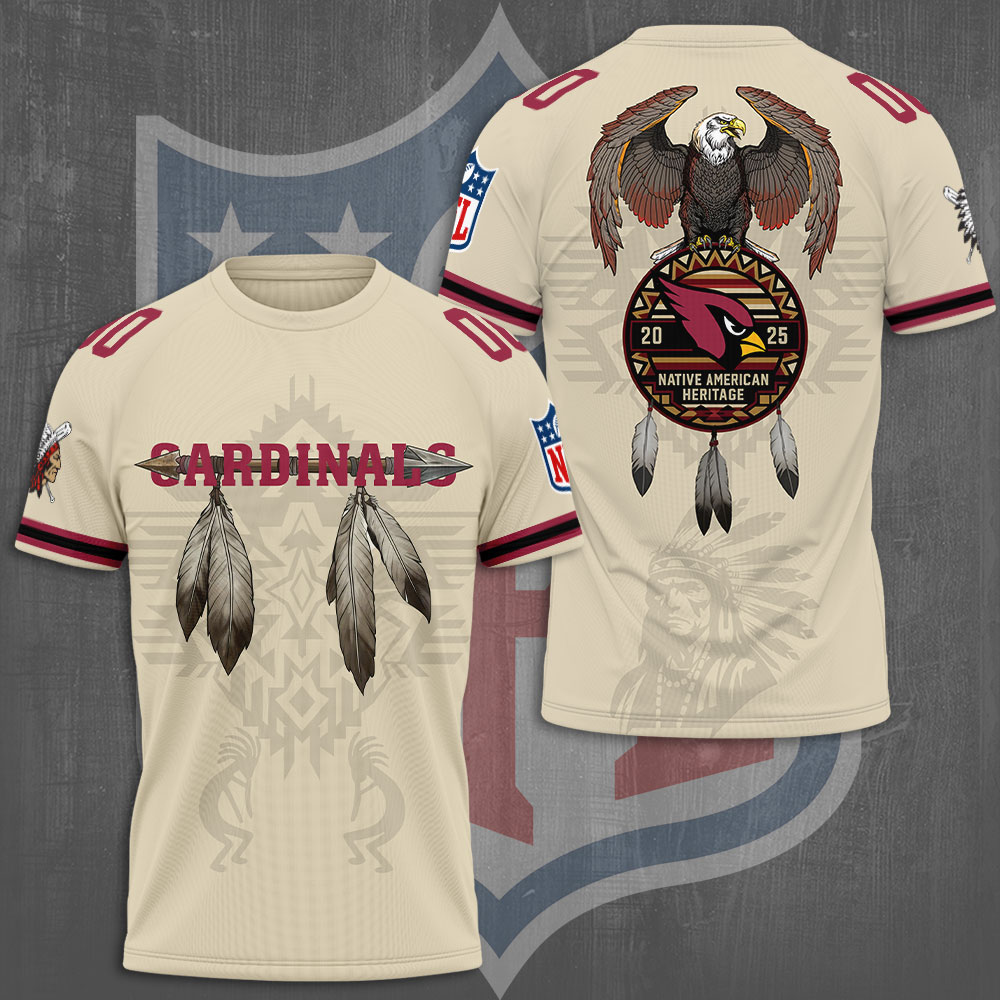 Arizona Cardinals X Native American Heritage 3D Shirt