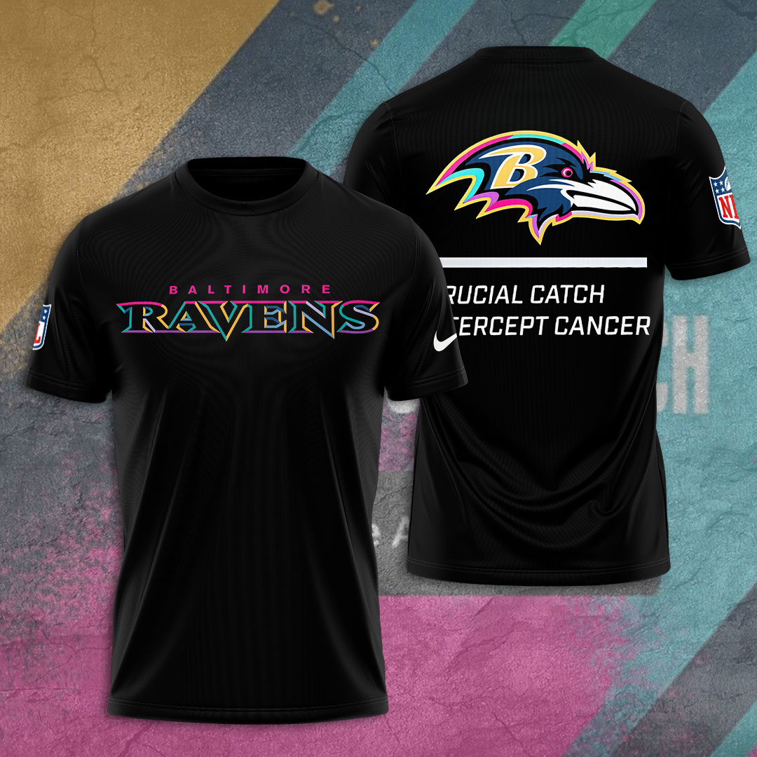 Baltimore Ravens Crucial Catch 2025 Shirt For Men