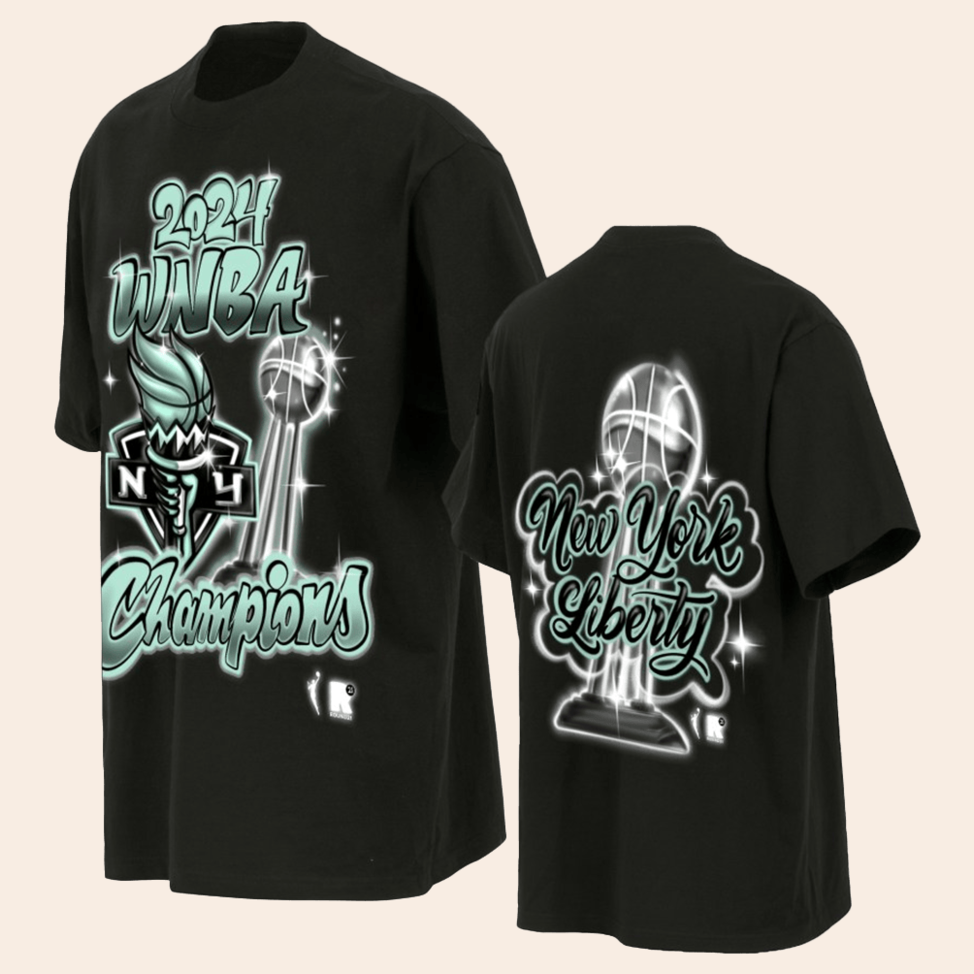 Ny Liberty Champions Shirt 2024 WNBA Winners Tee Gifts For Dad Basketball Fan Must Have