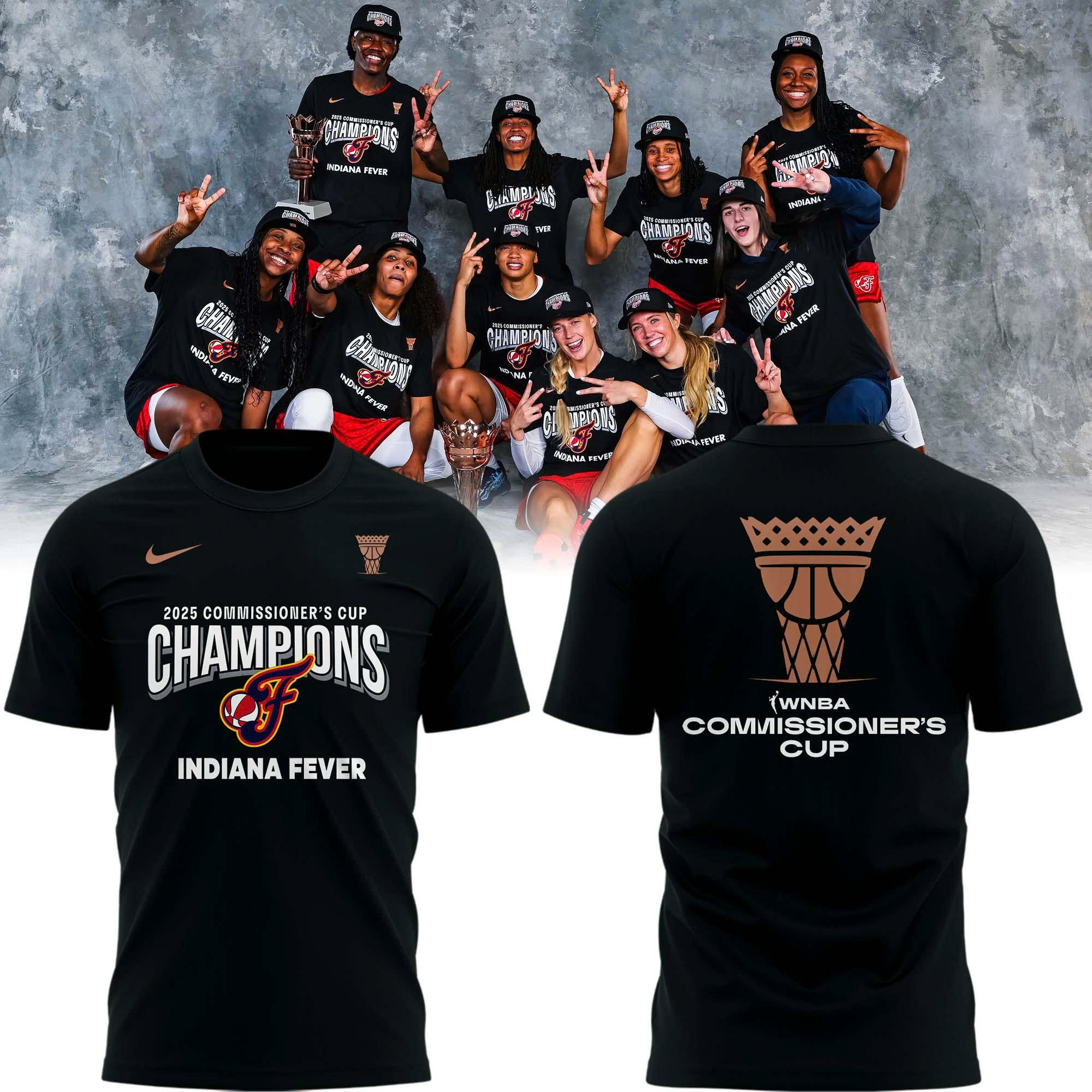 2025 WNBA Commissioners Cup Champions Shirt