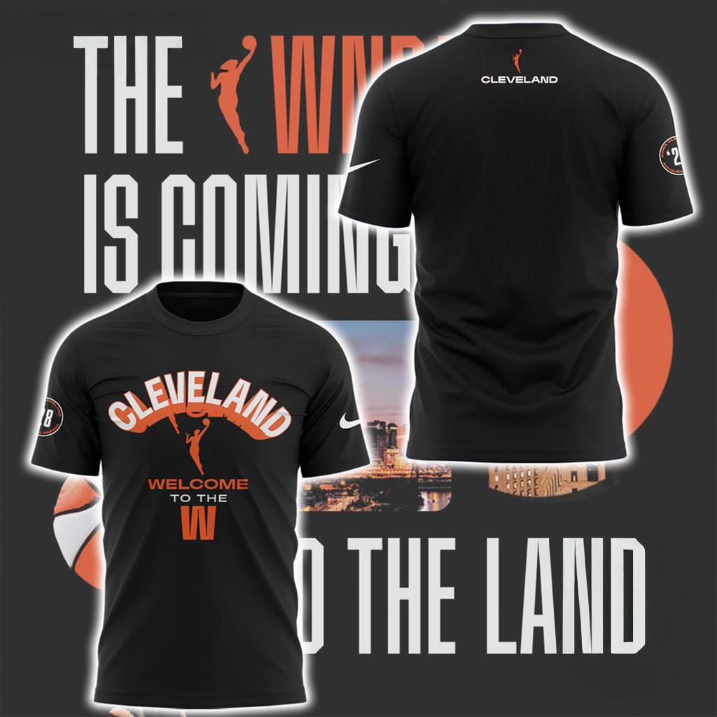 Cleveland WNBA Is Coming To The Land Shirt