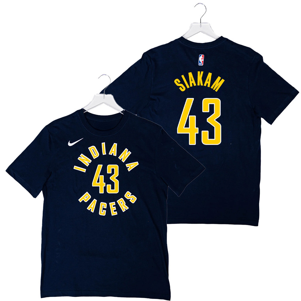 Adult Indiana Pacers #43 Pascal Siakam Icon T-Shirt