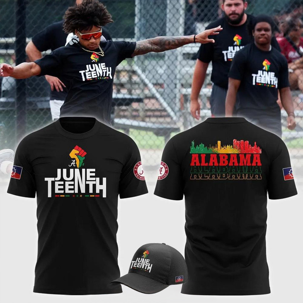 Alabama Crimson Tide X Juneteenth Heritage 2025 T-Shirt