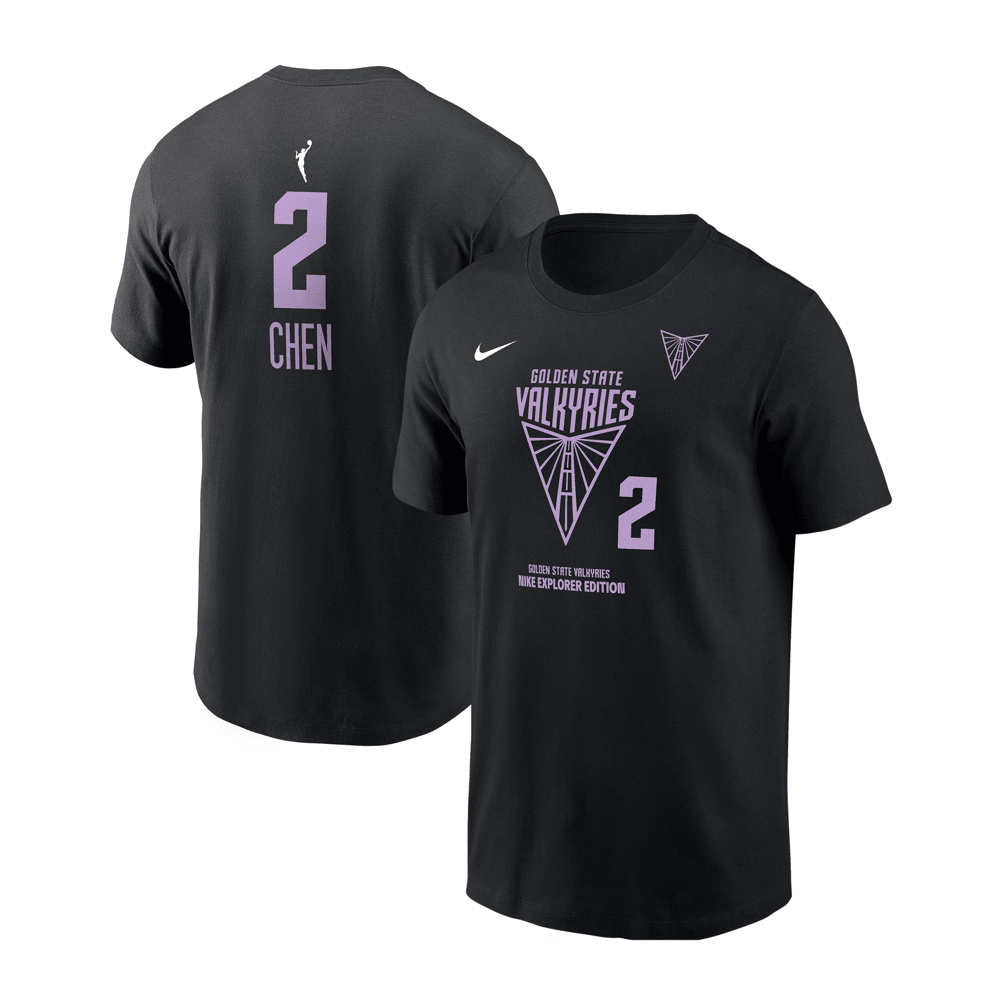 Golden State Valkyries Merch Kaitlyn Chen Golden State Valkyries Nike Unisex 2025 WNBA T-Shirt