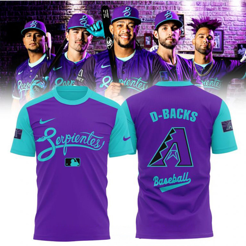 Arizona Diamondbacks 2025 City Connect T-Shirt Arizona Diamondbacks Merch FatherS Day Gifts