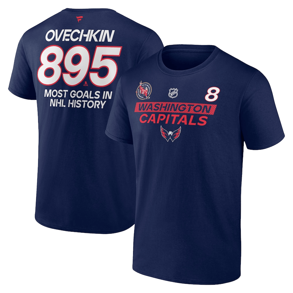 Alexander Ovechkin 895 Shirt Washington Capitals Ovechkin Merch Top 10 FatherS Day Gifts