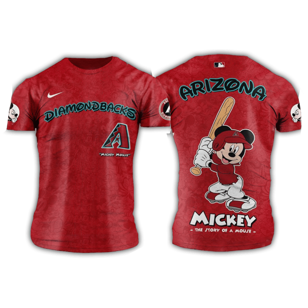 Arizona Diamondbacks MLB X Mickey Night Game Shirt