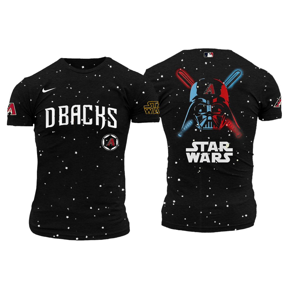 Arizona Diamondbacks MLB X Star Wars 2025 Shirt Arizona Diamondbacks Merch Fathers Day Presents