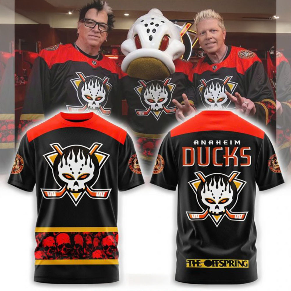 Anaheim Ducks X Offspring Special T-Shirt Ducks Merch Fathers Day Presents