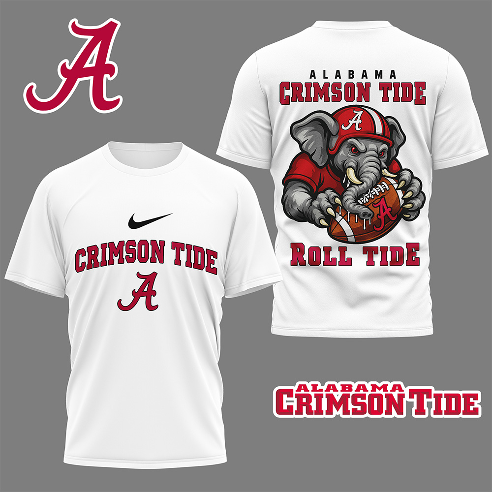 Alabama Crimson Tide NCAA Limited Team Pride 3D Shirt
