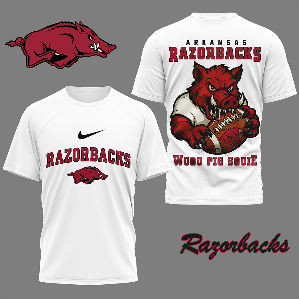 Arkansas Razorbacks NCAA Limited Team Pride 3D Shirt