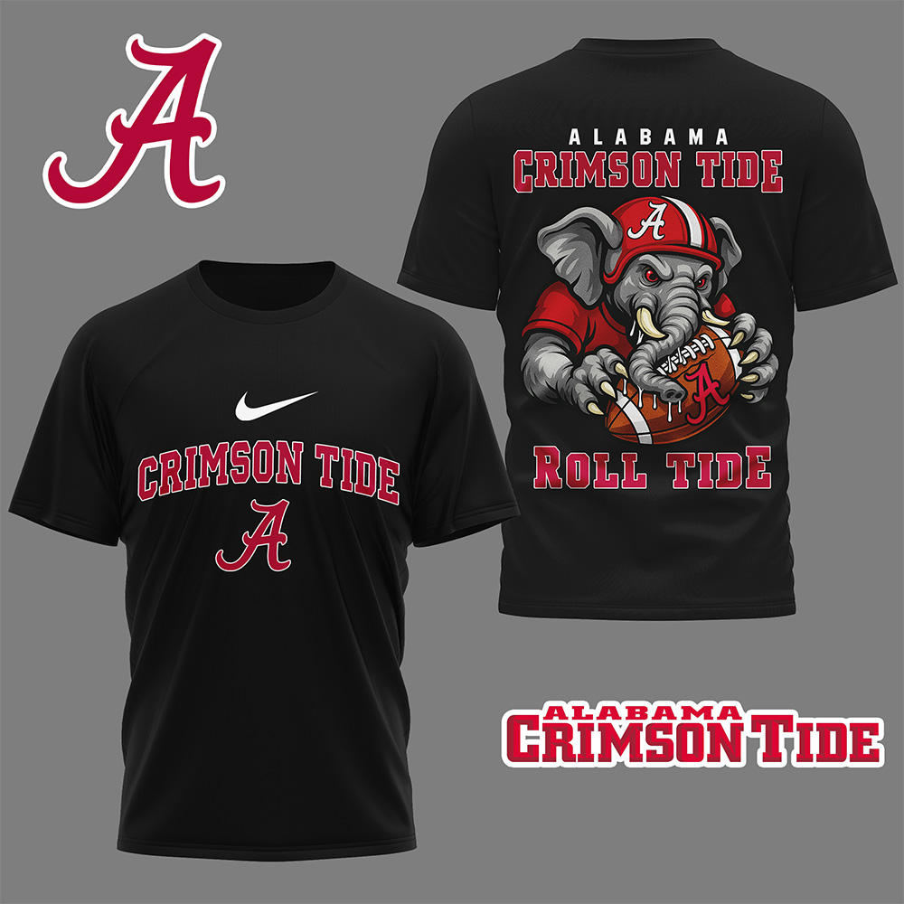 Alabama Crimson Tide NCAA Limited Team Pride 3D Shirt