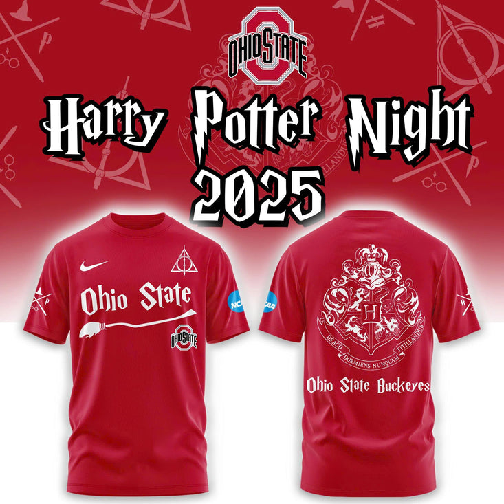 .Ohio State Buckeyes X Harry Potter 2025 Shirt