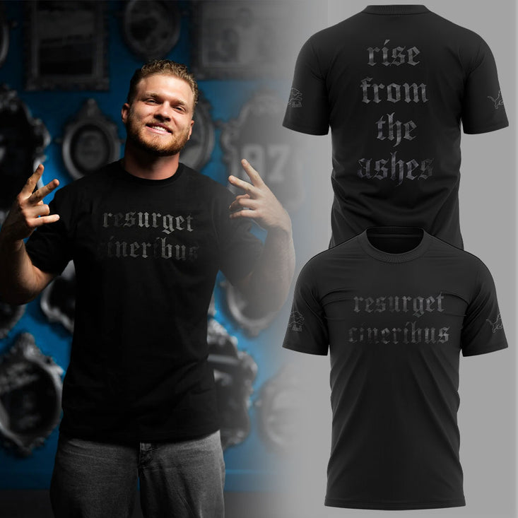Aidan Hutchinson Black House Of Hutch X Detroit Lions Resurget Cineribus Shirt