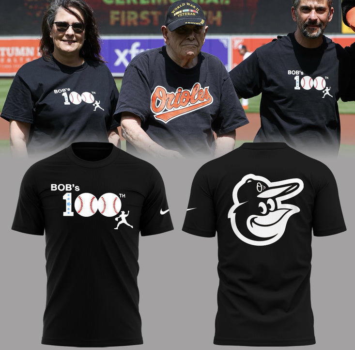 Baltimore Orioles Bob'S 100Th Tshirt