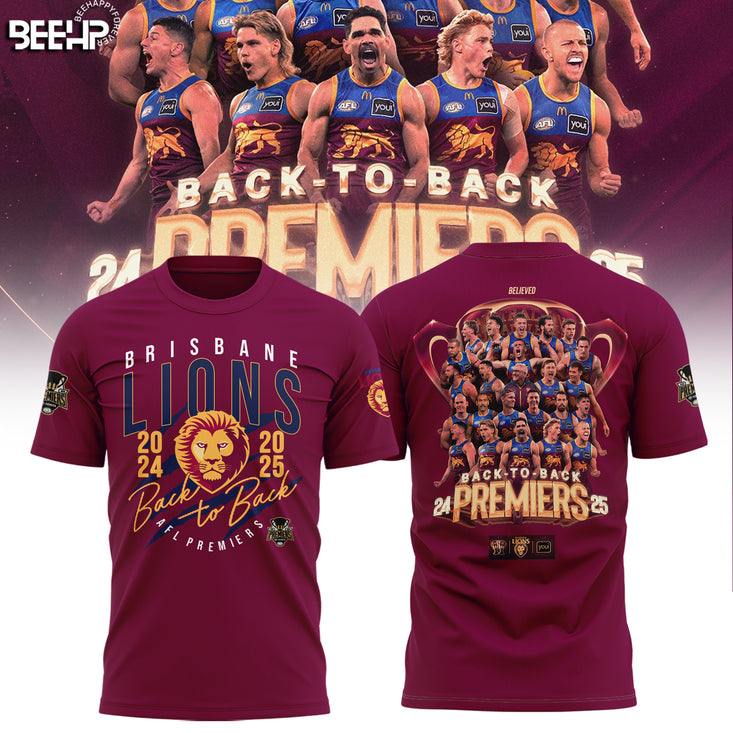Brisbane Lions 2025 Premiers Shirt