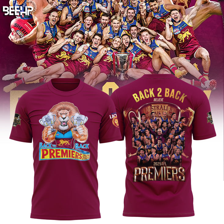 Brisbane Lions 2025 Premiers Shirt
