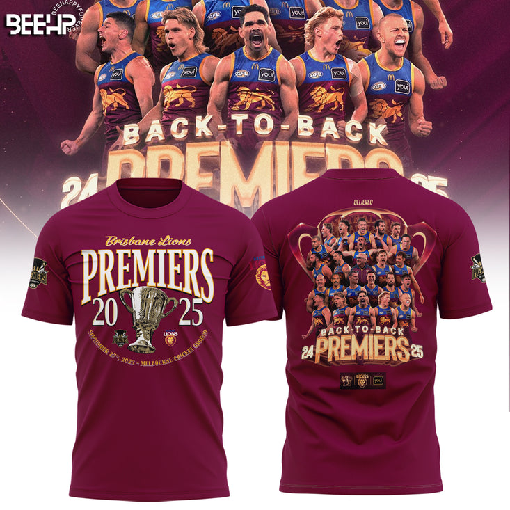 Brisbane Lions 2025 Premiers Shirt