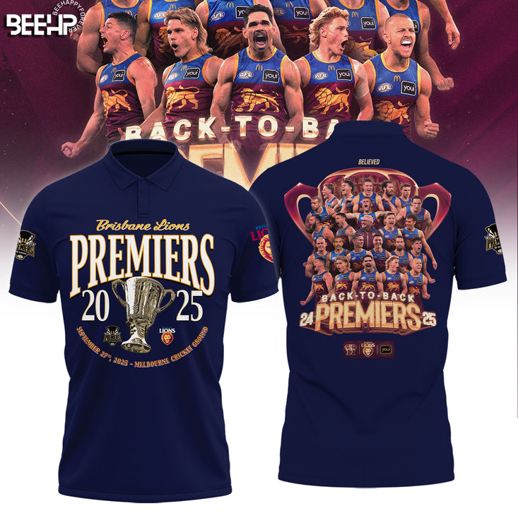 Brisbane Lions 2025 Premiers Shirt
