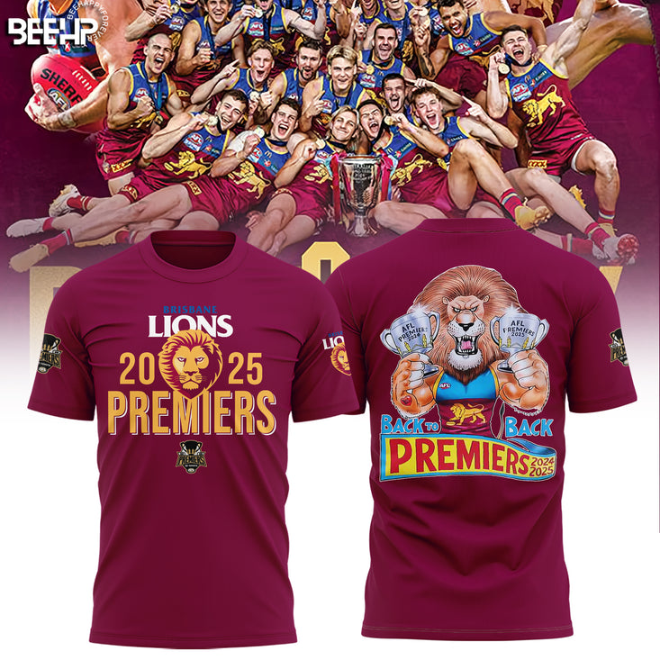 Brisbane Lions 2025 Premiers Shirt