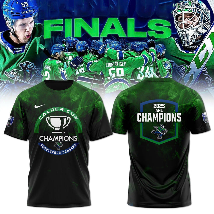 Abbotsford Canucks Calder Cup Champions 2025 Tshirt