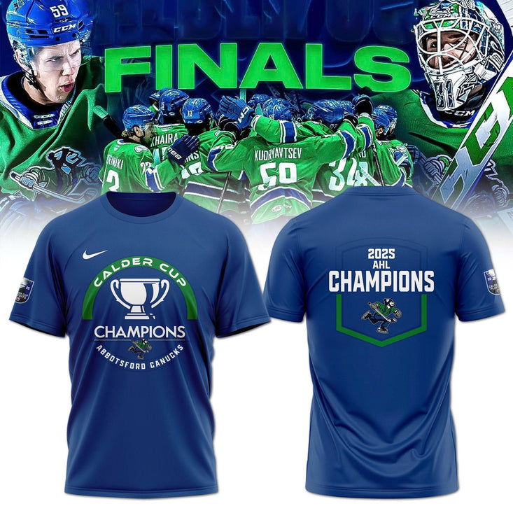 Abbotsford Canucks Calder Cup Champions 2025 Tshirt