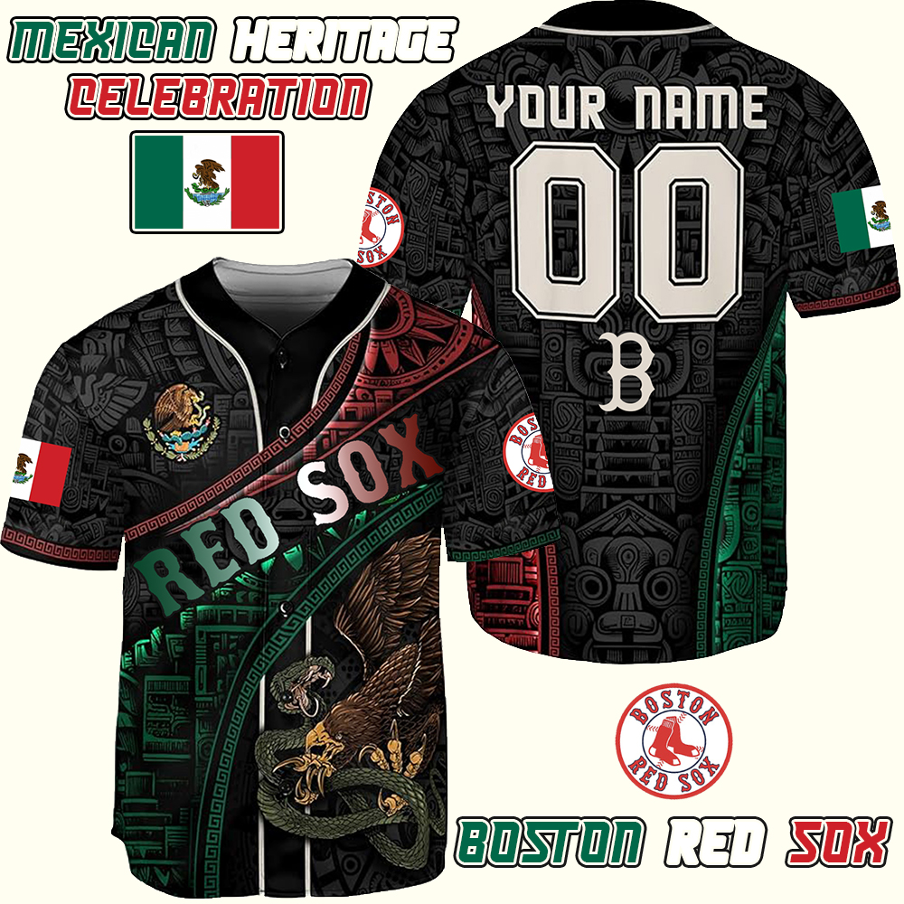  Boston Red Sox Special Mexican Heritage Celebration 2025 Jersey