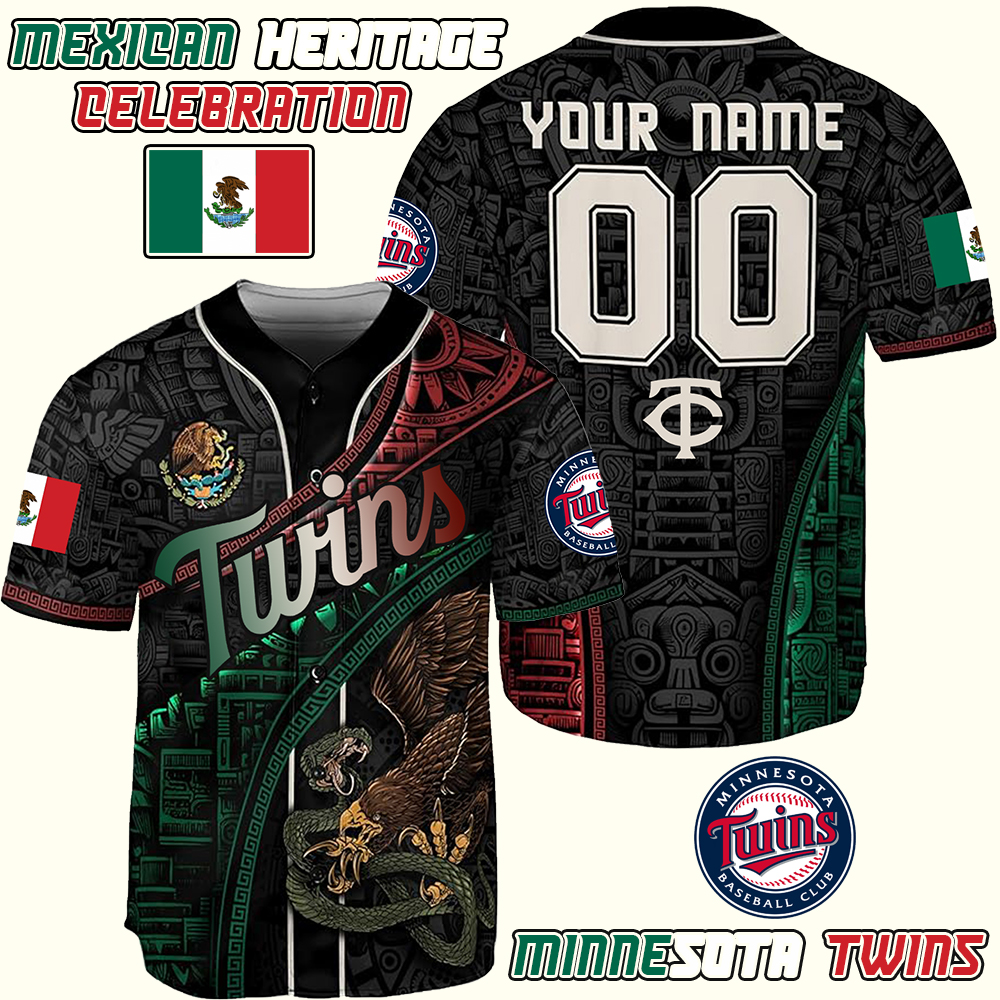  Minnesota Twins Special Mexican Heritage Celebration Jersey