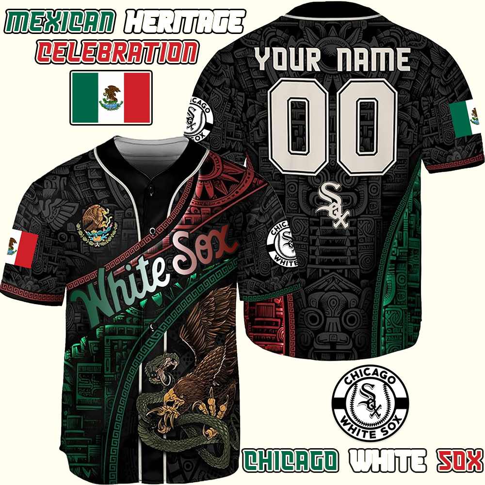  Chicago White Sox Special Mexican Heritage Celebration Jersey