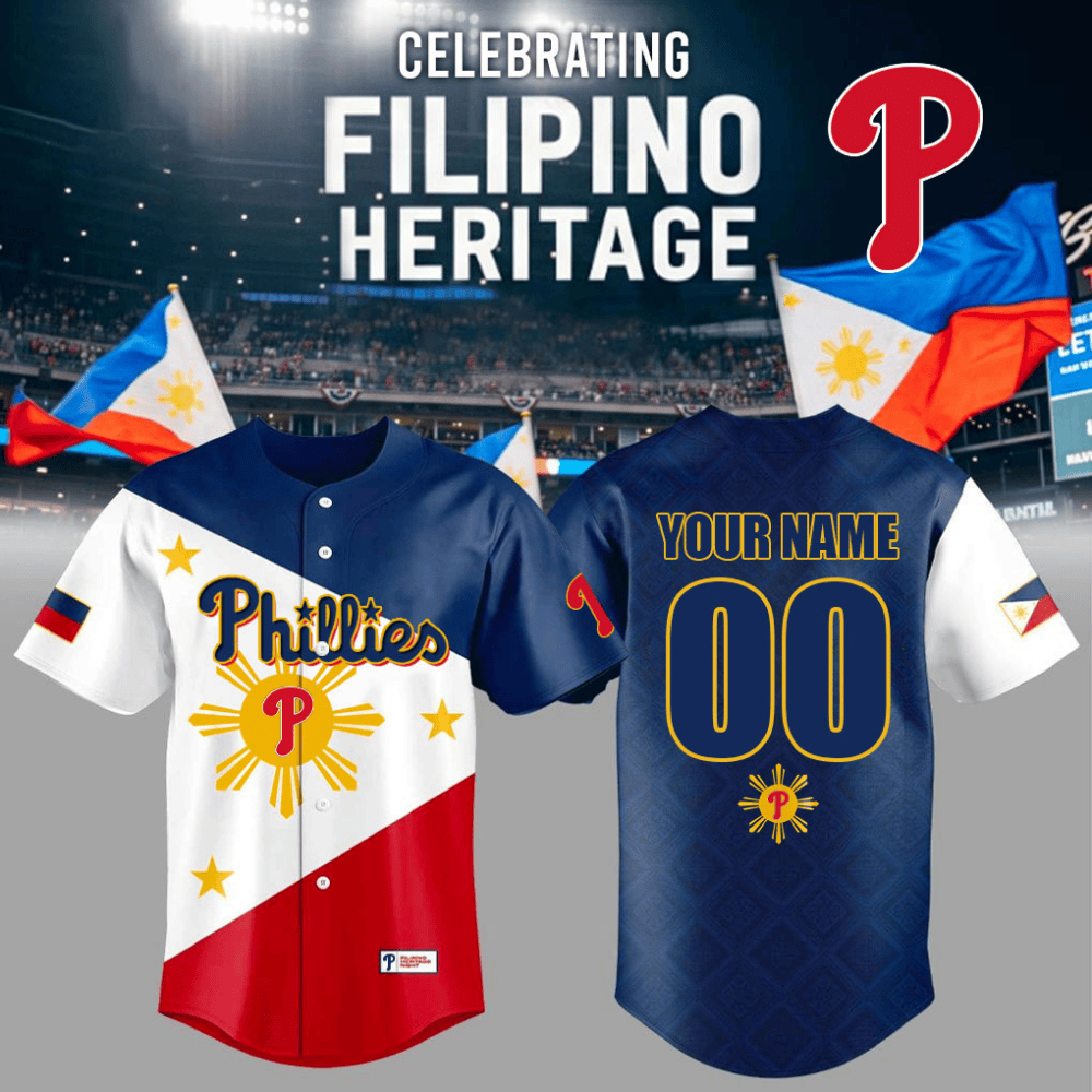  Philadelphia Phillies Celebrating Filipino Heritage New Jersey