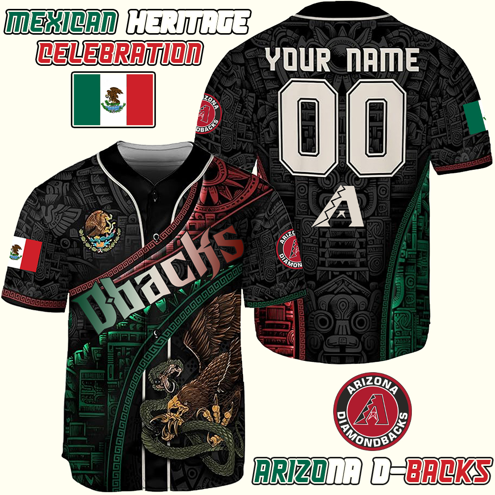  Arizona Diamondbacks Special Mexican Heritage Celebration 2025 Baseball Jersey