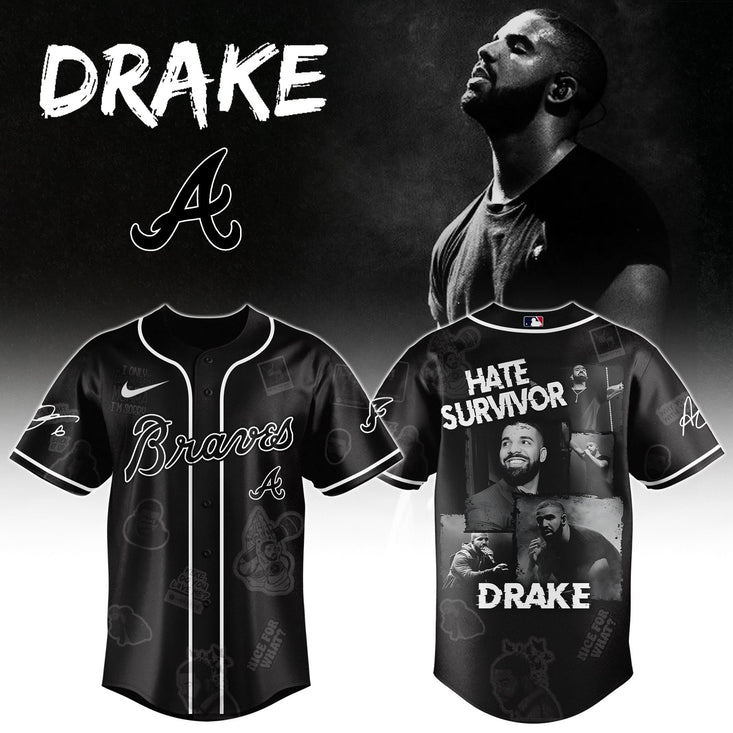 A Braves X Drake Chromakopia The World Tour 2025 Jersey