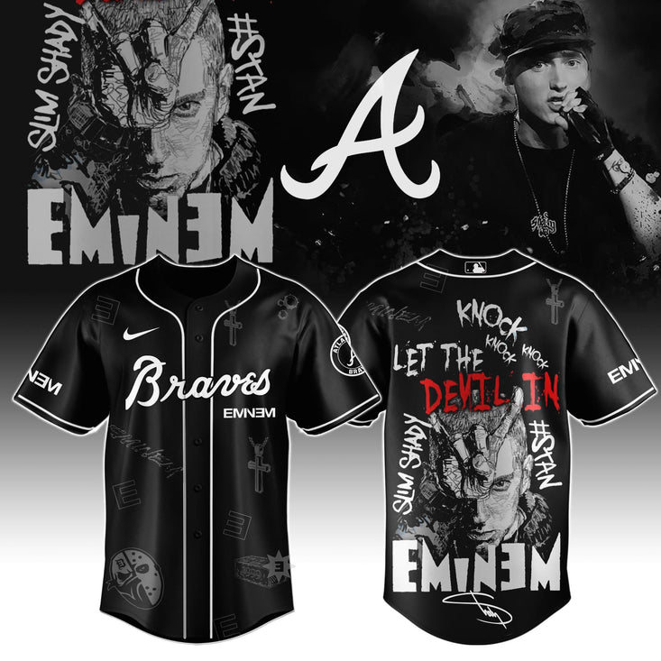 A Braves X Eminem Stans To Launch In Theatres Worldwide 2025 Jersey