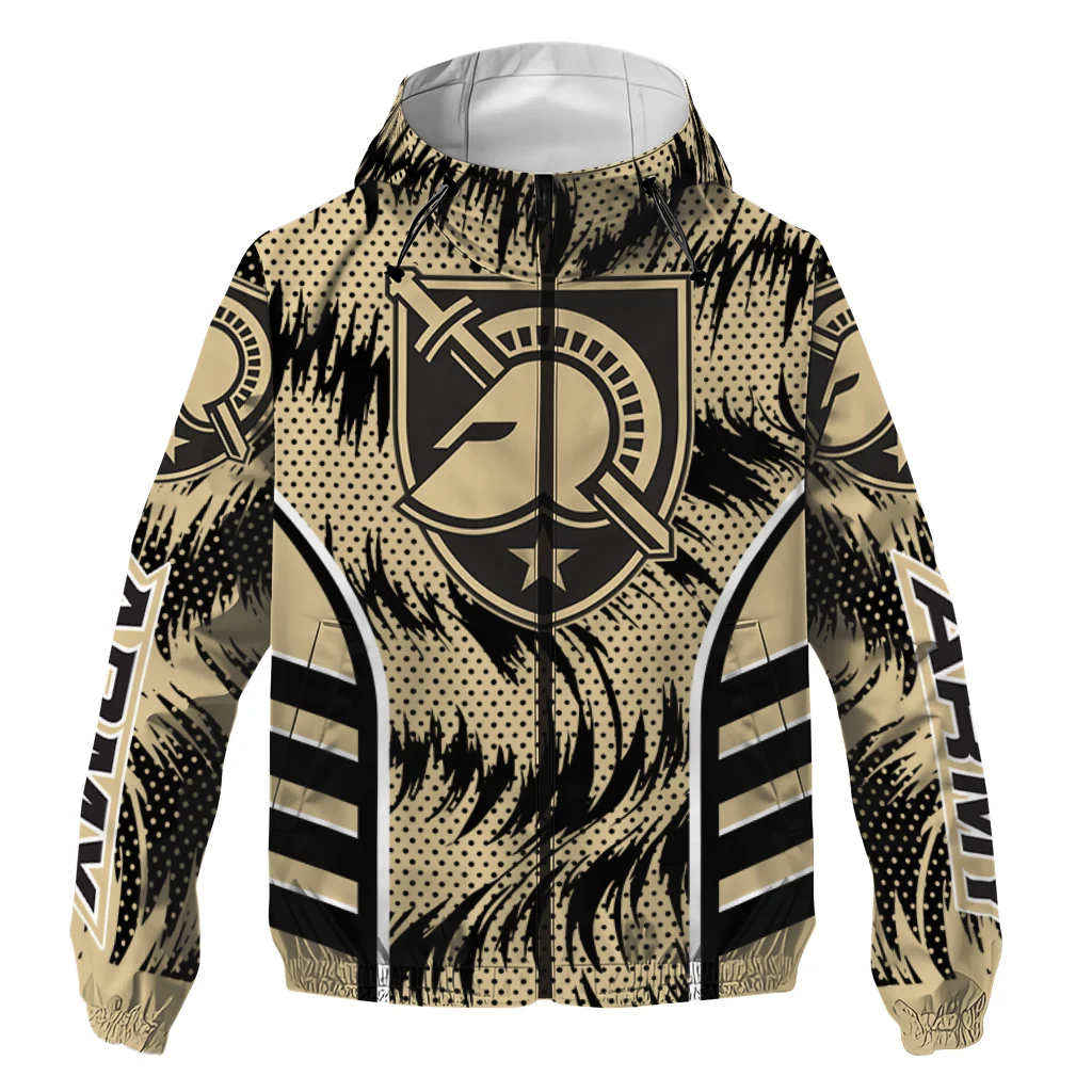 Army Black Knights Dynamic Heat Wave Gold Windbreaker Jacket