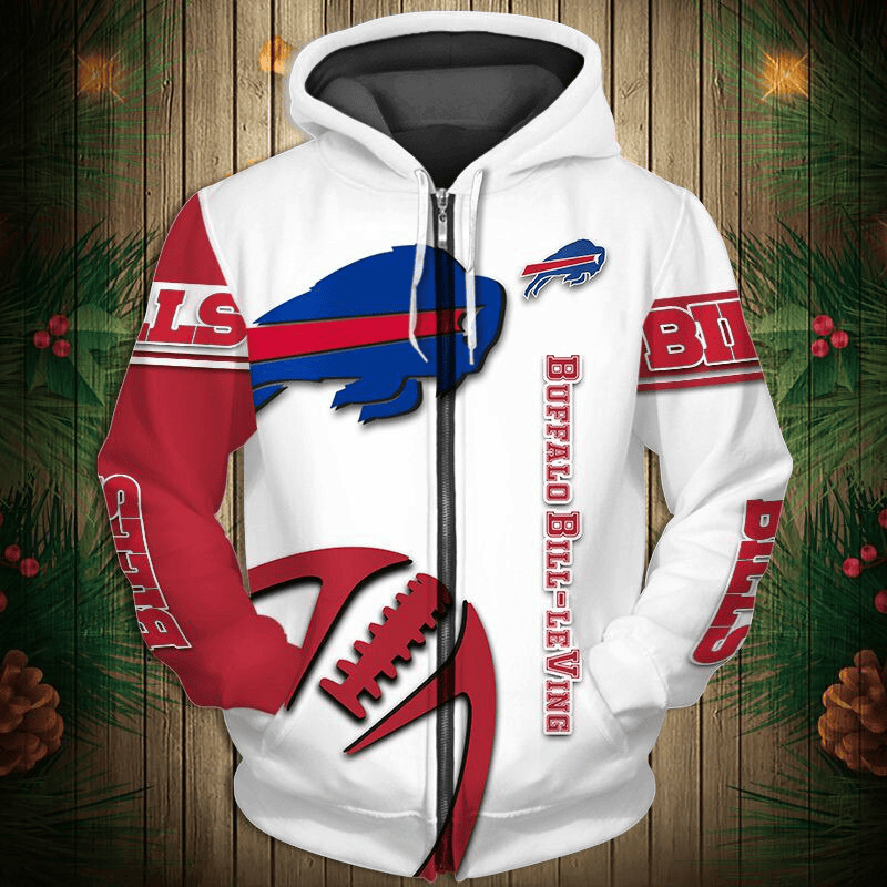Buffalo Bills 2024 New 3D Graphic Hoodie