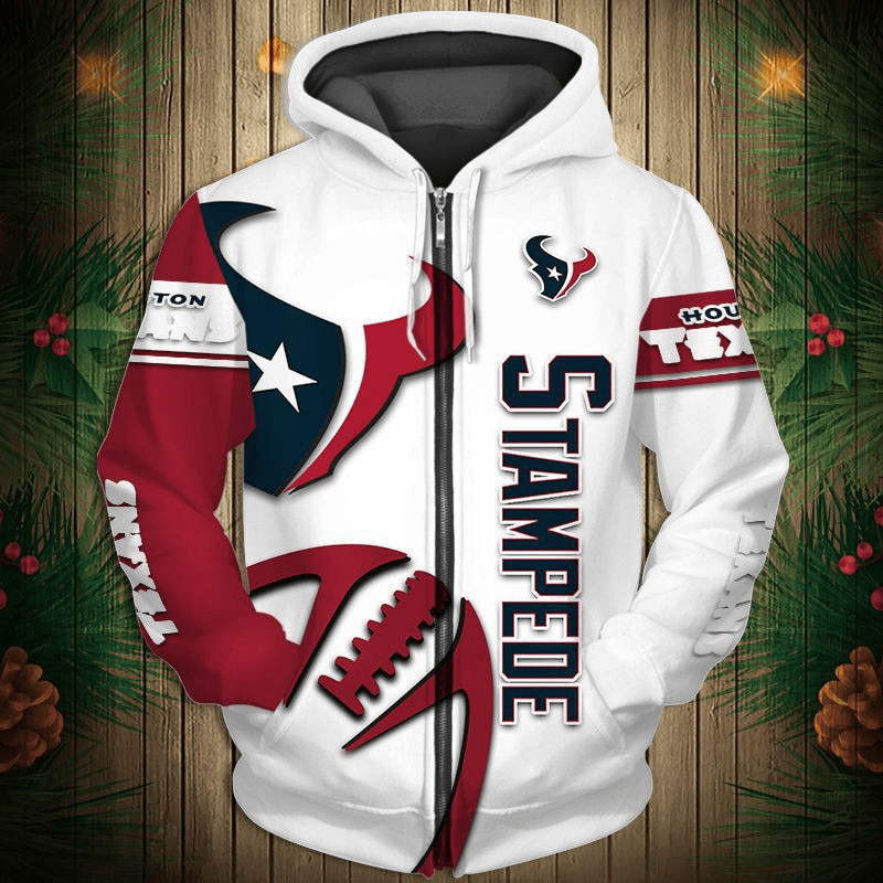 Houston Texans 2024 New 3D Graphic Hoodie