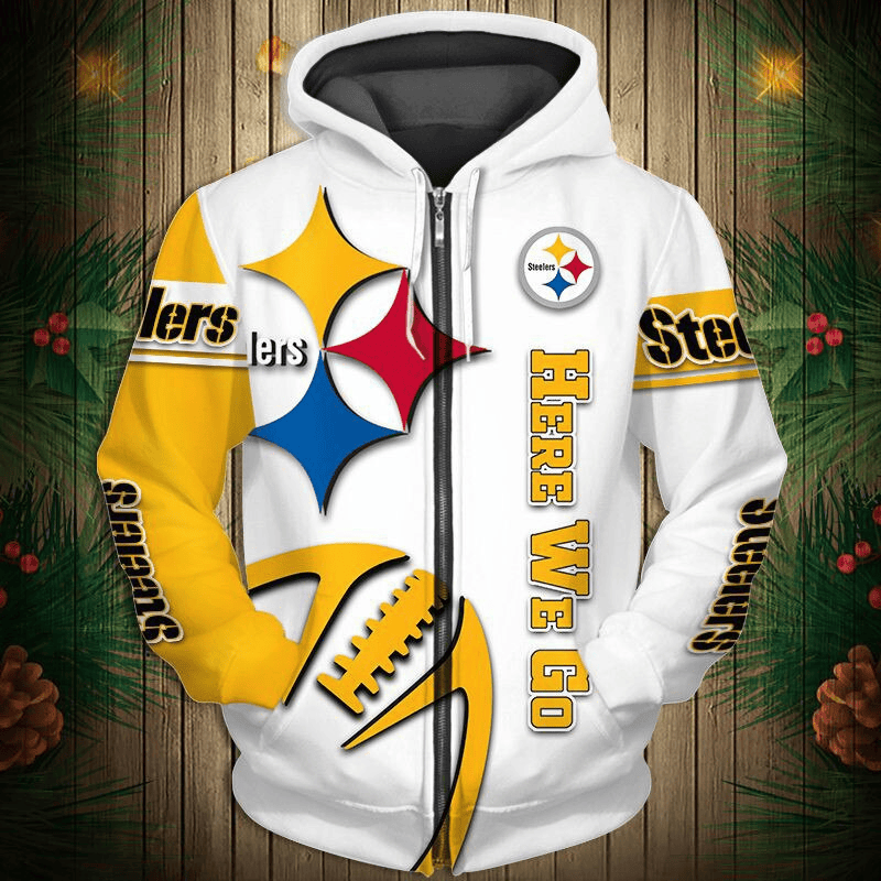 Pittsburgh Steelers 2024 New 3D Graphic Hoodie