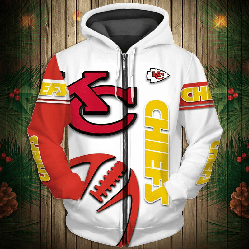 Kansas City Chiefs 2024 New 3D Graphic Hoodie