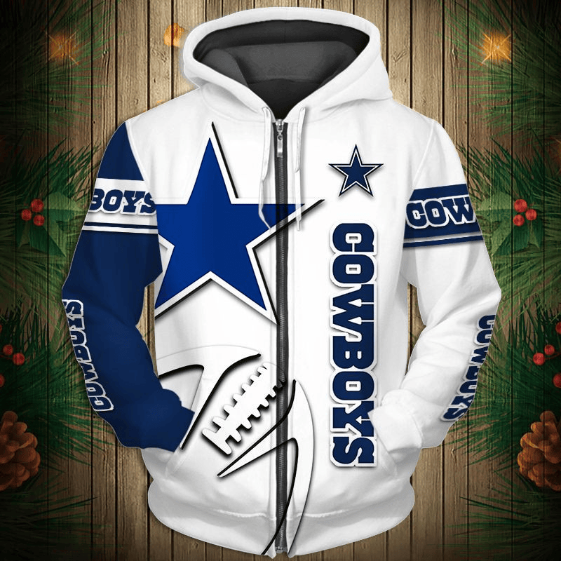 Dallas Cowboys 2024 New 3D Graphic Hoodie