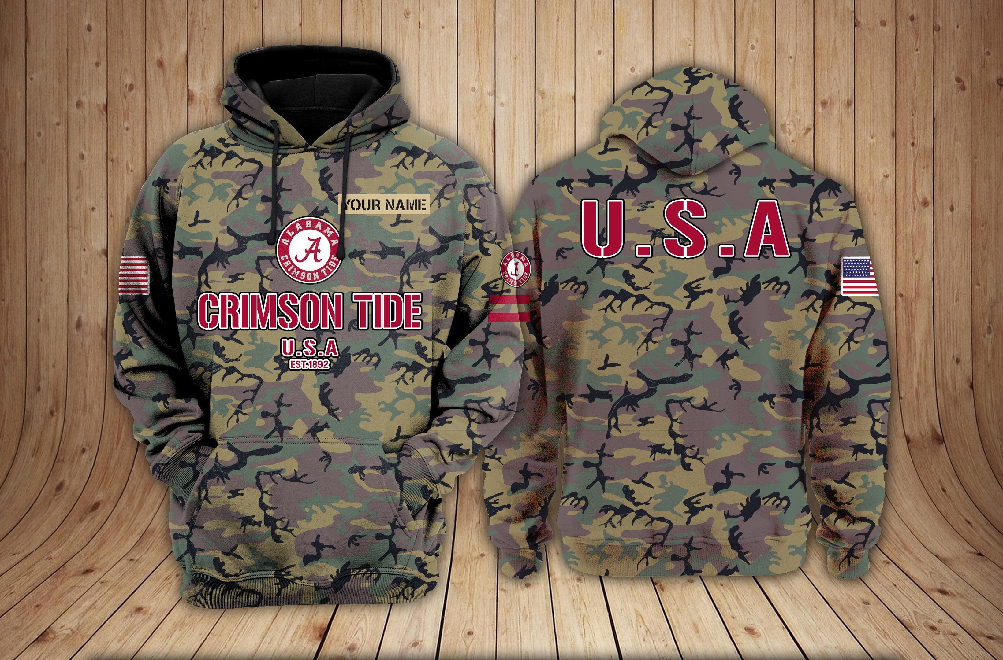 Alabama Crimson Tide Hoodie Custom