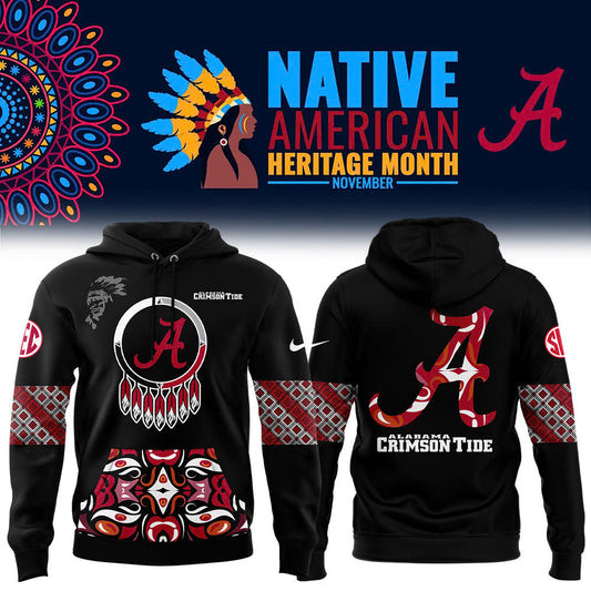 Alabama Crimson Tide 2024 Native American Heritage Month Hoodie