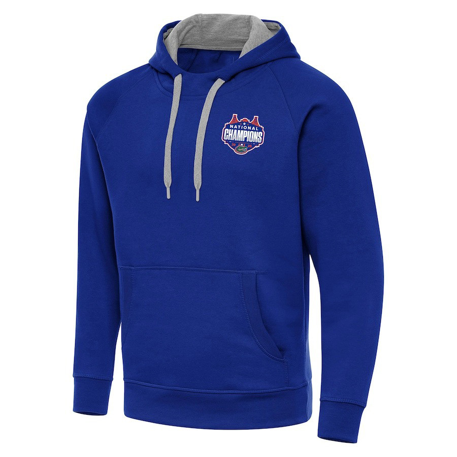 Antigua Royal Florida Gators 2025 NCAA MenS Basketball National Champions Victory Hoodie