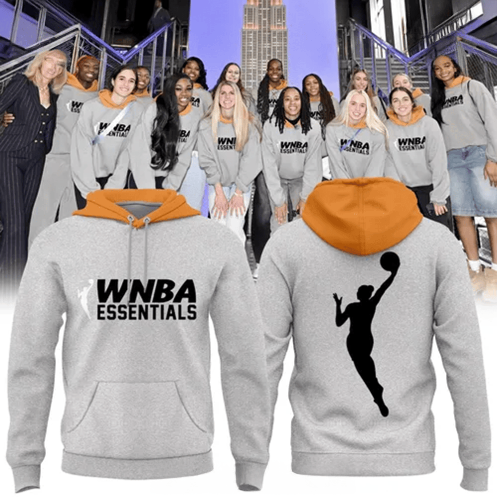 WNBA X Essentials 2025 Grey Hoodie